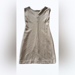 Zara -  Beige Sleeveless Dress